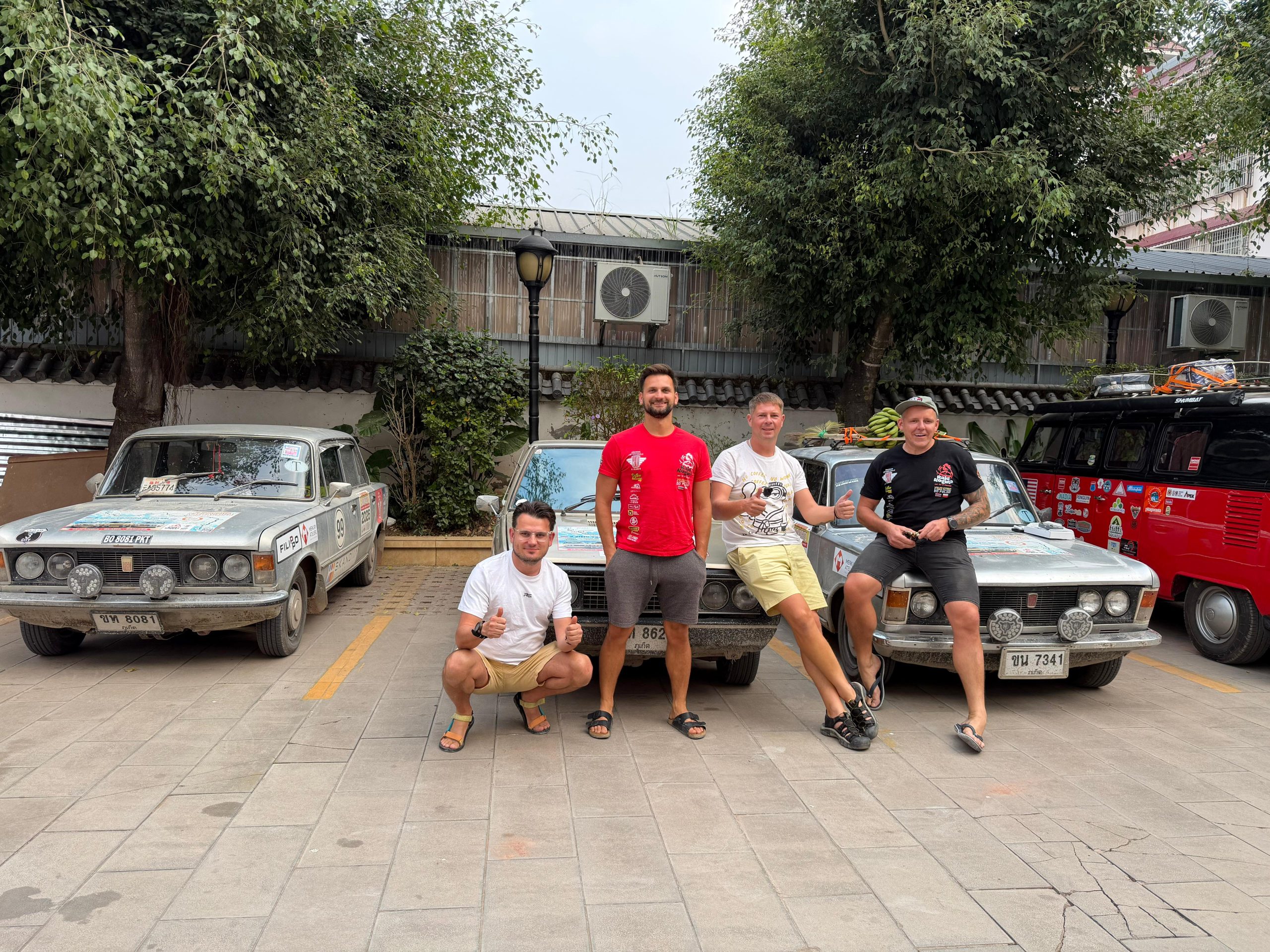 2500 kilometrów bez awarii. Wyprawa z Tajlandii do Polski jedzie dalej